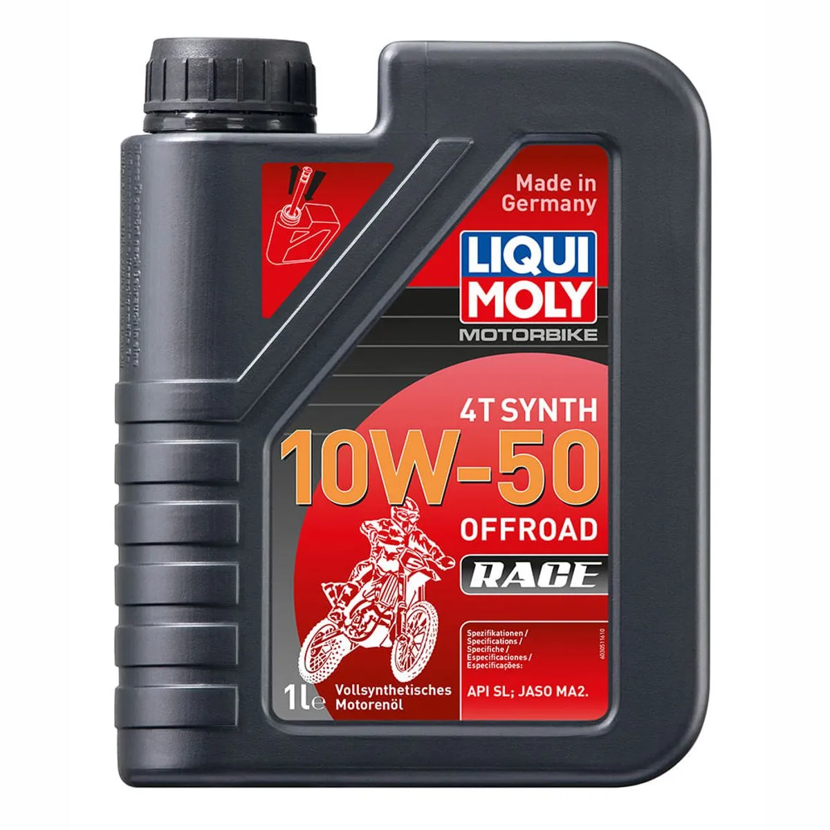 Aceite Motorbike 4T Synth 10W-50 Offroad Race