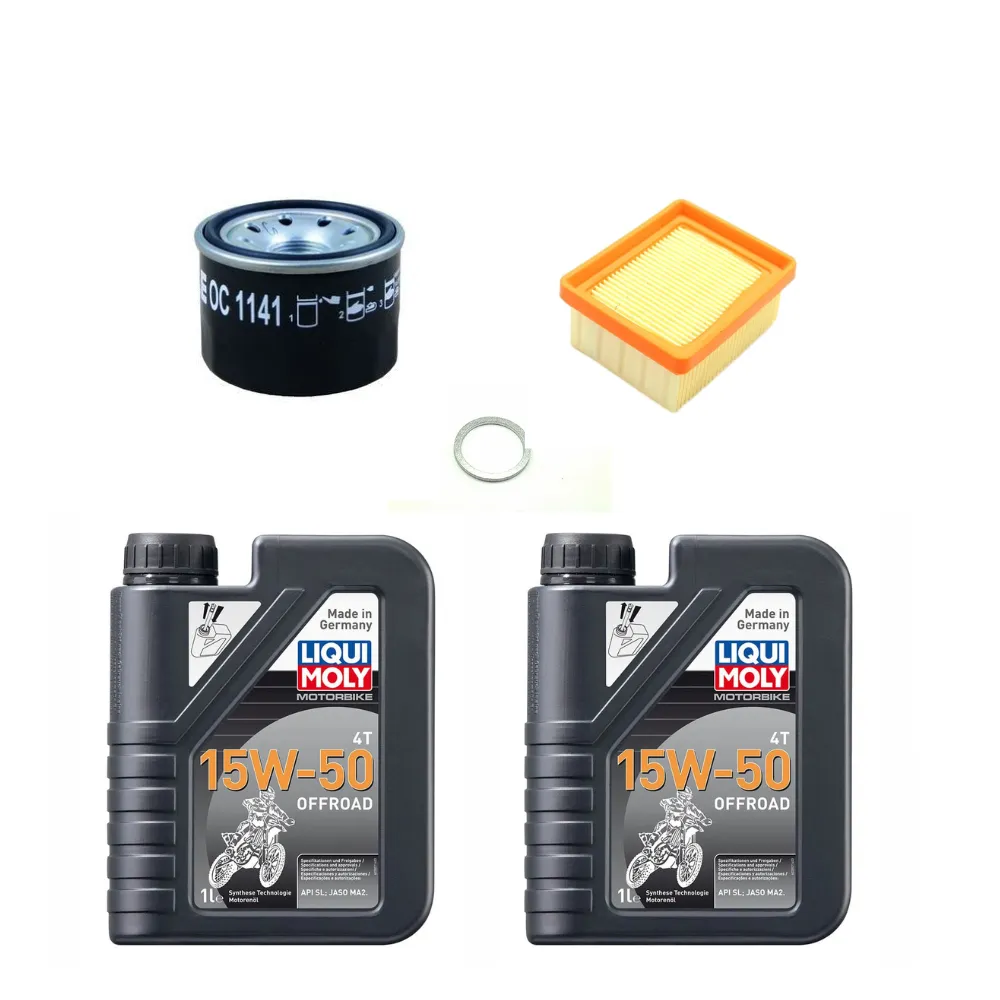 Kit Mantencion Bmw G310gs, G310r, Aceite Motorbike 4T 15W-50 Offroad