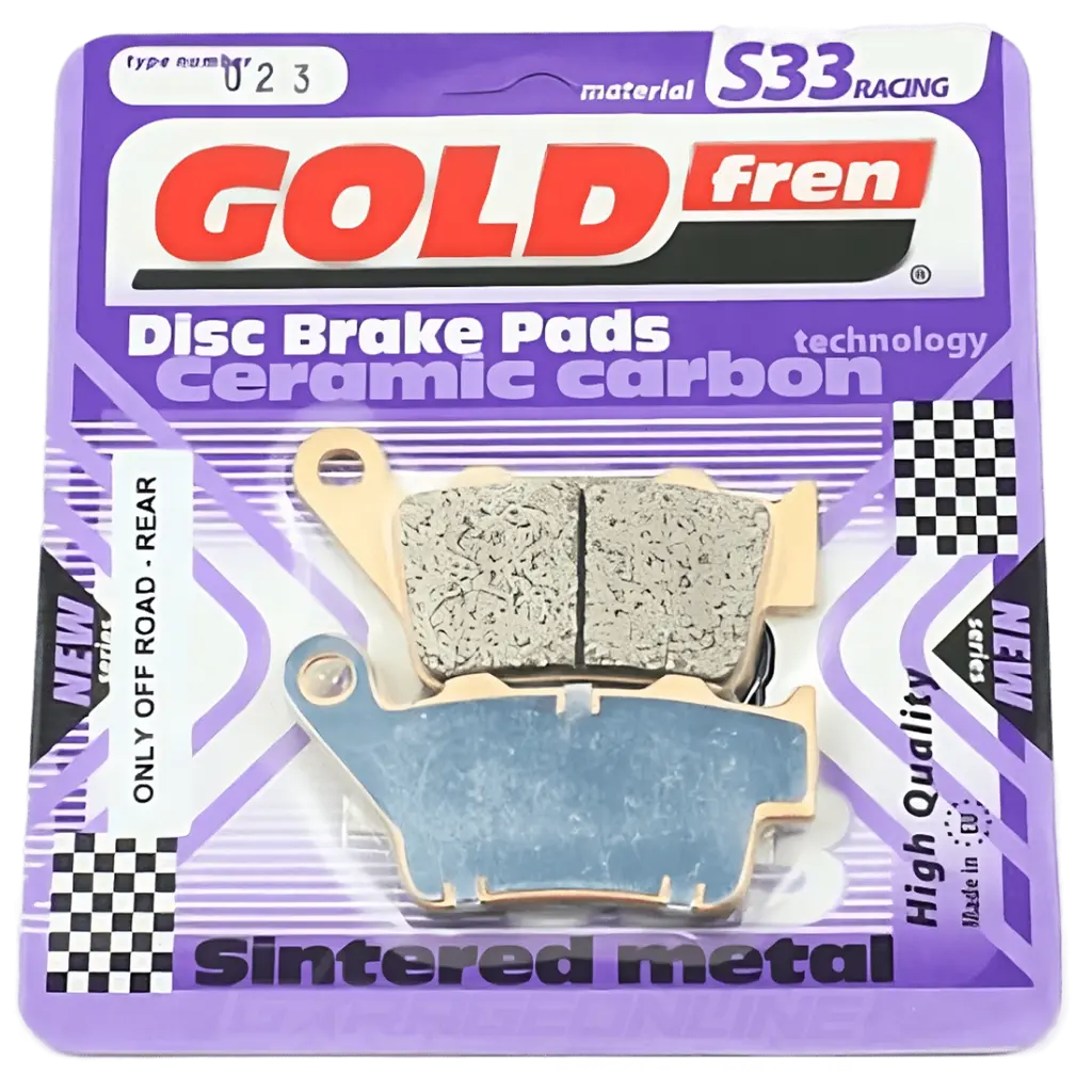[34217107625 023-S33] Pastillas de Freno GoldFren