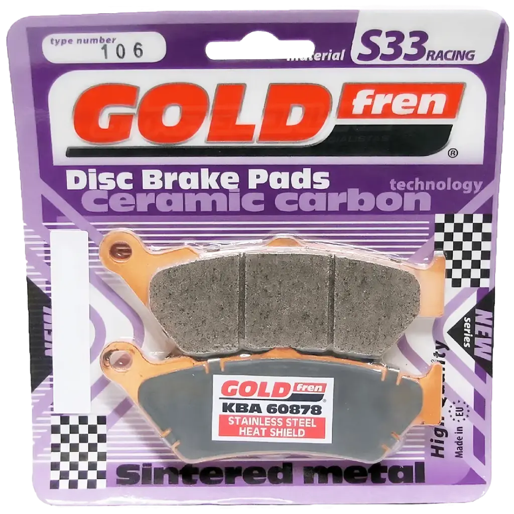 [34117705216 106-S33] Pastillas de Freno GoldFren