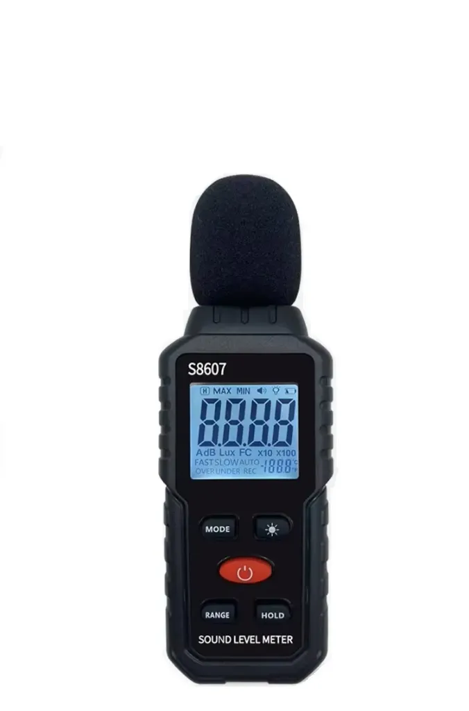 Medidor Nivel Ruido Sonometro Decibeles 30 - 130 Dba S8607