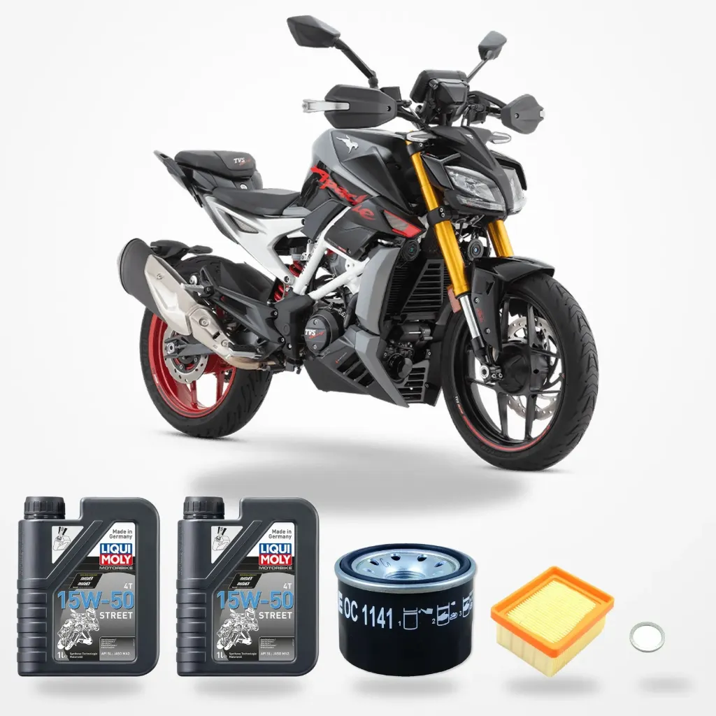 Kit Mantencion TVS Apache Rr310, Aceite Motorbike 4T 15W-50 Street (copiar)